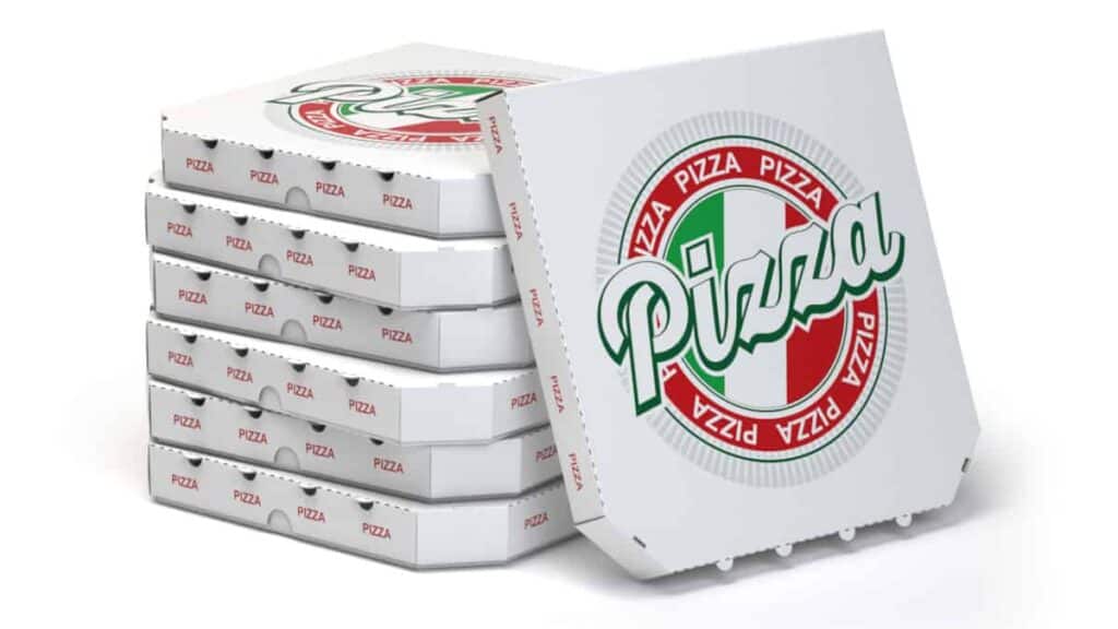 pizza boxes stack isolated on white 2021 08 26 16 56 58 utc