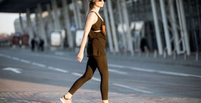 sports woman walking during the morning exercise 2021 12 11 01 47 03 utc