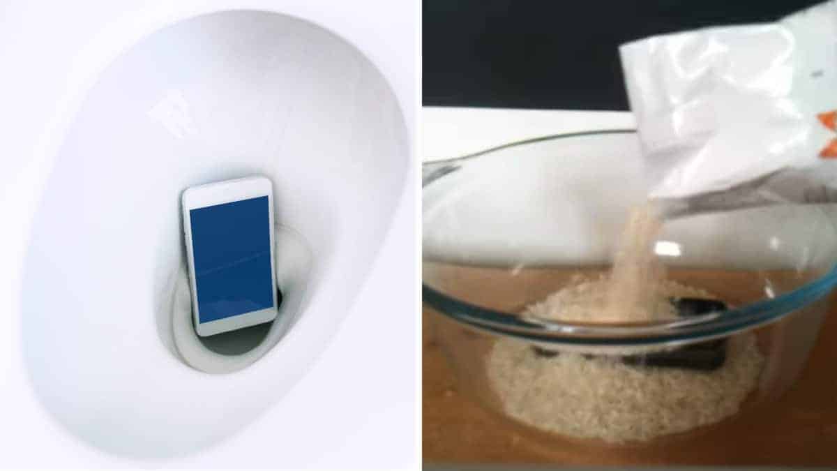 5 suggerimenti per salvare il telefono caduto in acqua