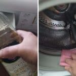 Il trucchetto del barattolo per pulire il fondo del filtro della lavatrice