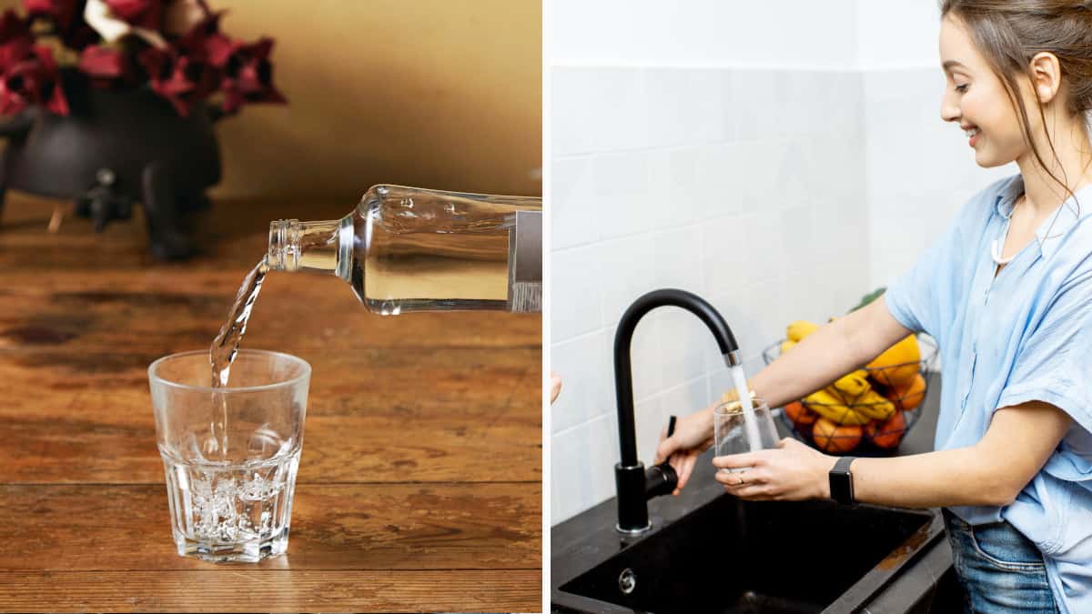 Acqua in bottiglia vs acqua del rubinetto, qual è la migliore? Te lo spieghiamo qui