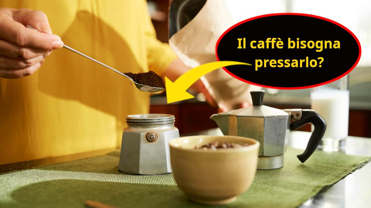 Comprimere il caffè nella moka? Consigli dell’esperta per ottenere un caffè come al bar