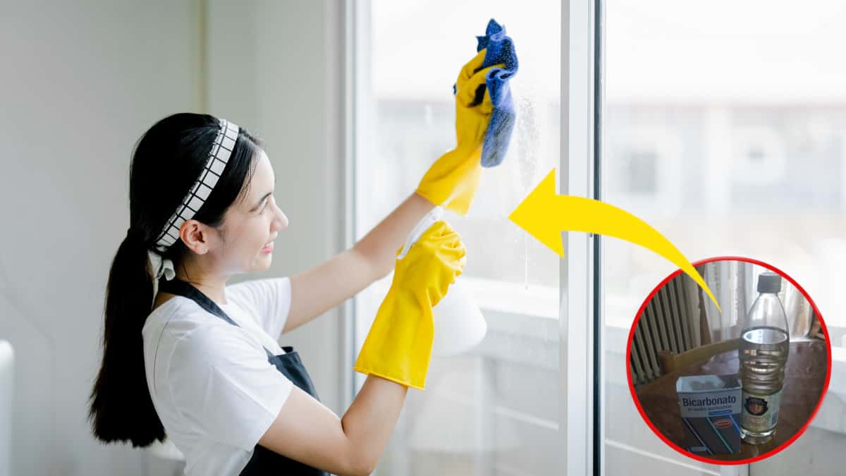 Un metodo semplice e rapido per pulire i vetri con l’aceto