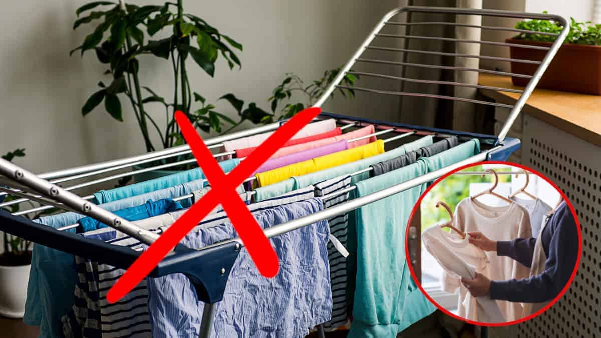 Evita l’acquisto di uno stendibiancheria: metodi alternativi per asciugare I vestiti senza stendino