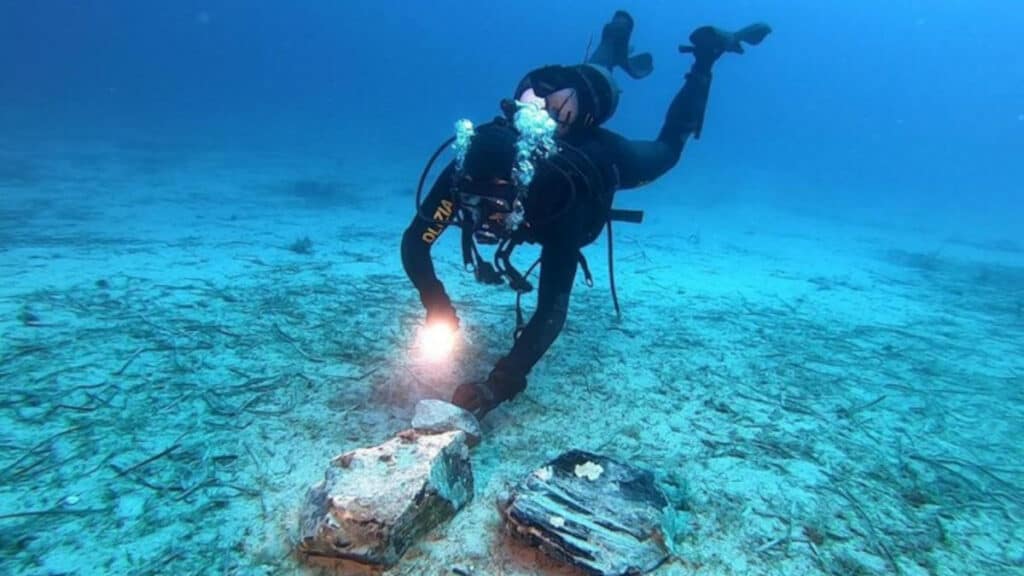 Ritrovati sul fondale marino di Capri reperti di 8000 anni fa