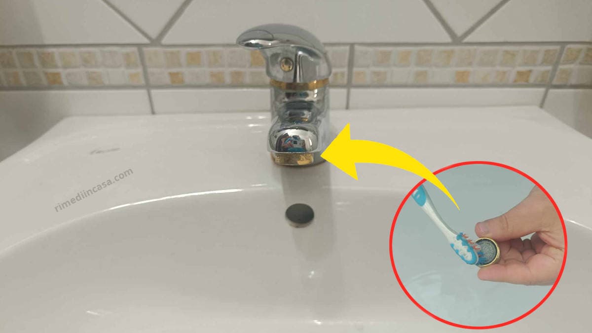 Come pulire il filtro del rubinetto con oggetti che abbiamo già in casa