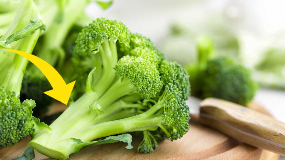 Non tagliare più il gambo dei broccoli. Fa bene ed è molto versatile, oltre che buonissimo