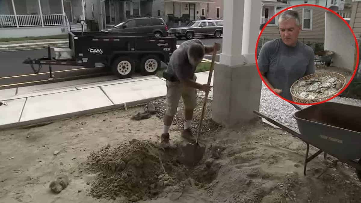 Un uomo scopre una mazzetta di contanti risalente alla Grande Depressione mentre scavava il suo prato