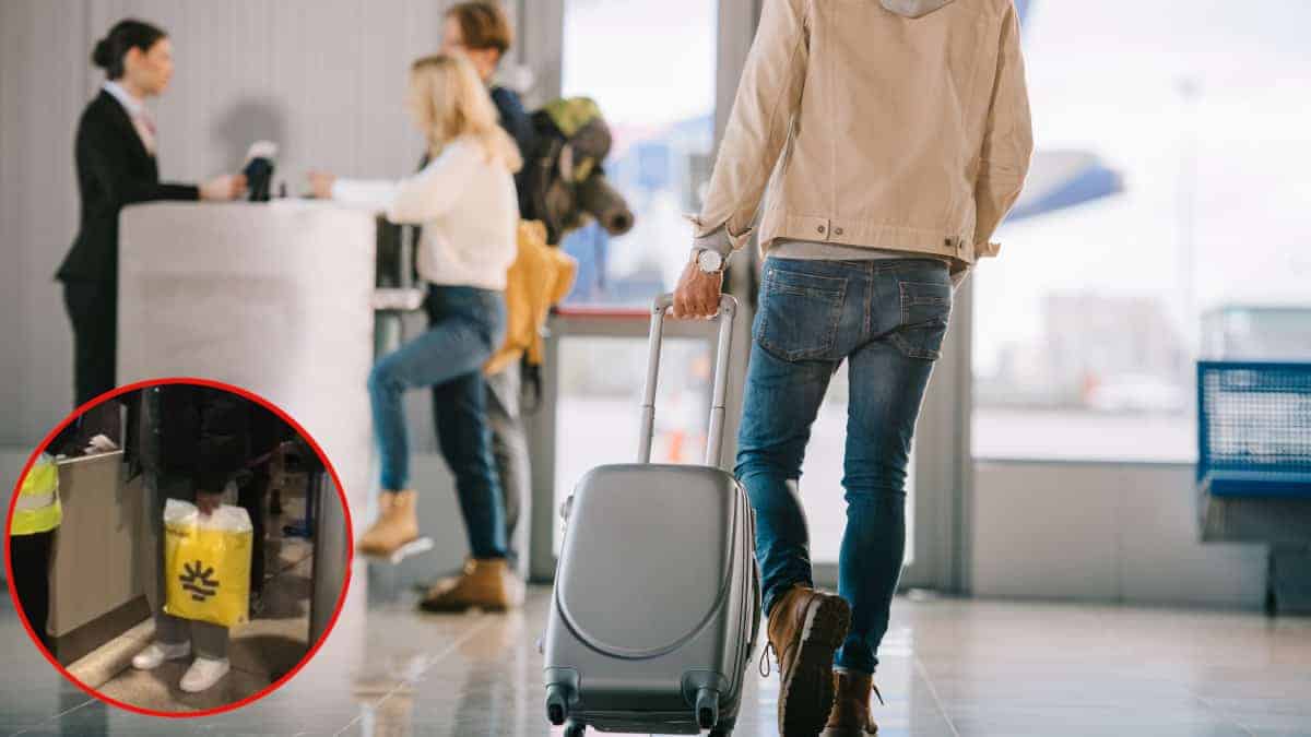 Il ‘trucco della borsa’ per evitare di dover pagare i bagagli quando si viaggia in aereo