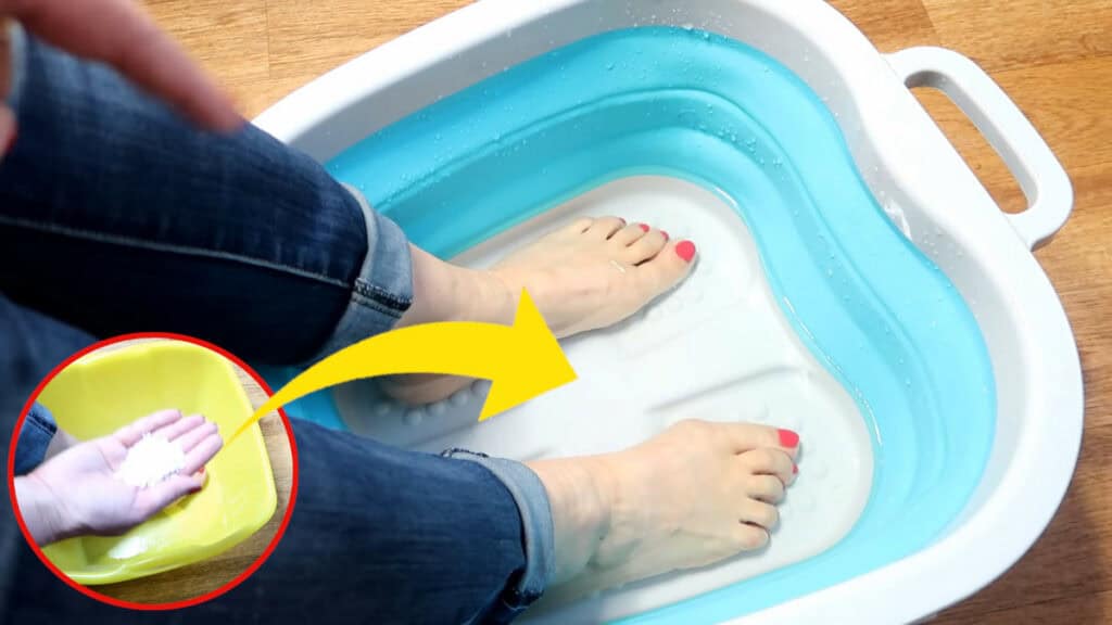 Come riuscire a fare un ottimo pediluvio con un semplice ingrediente